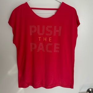 Orangetheory push the pace tee, small